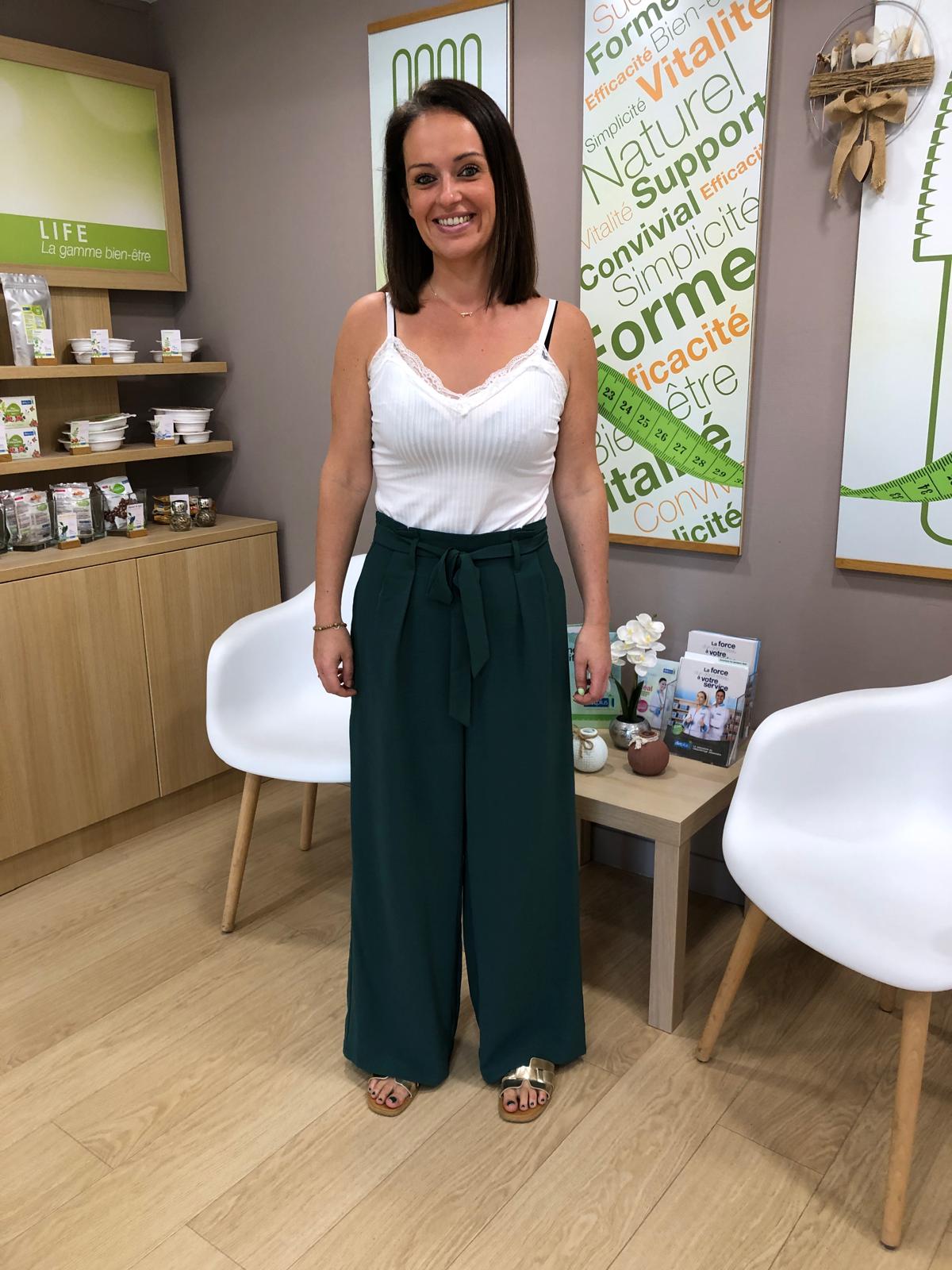 Mathilde après sa perte de poids