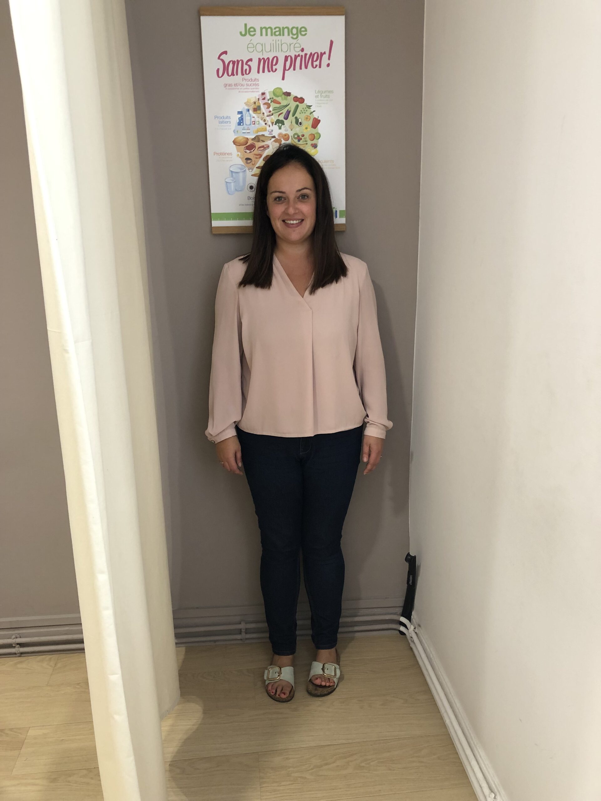 Mathilde avant sa perte de poids