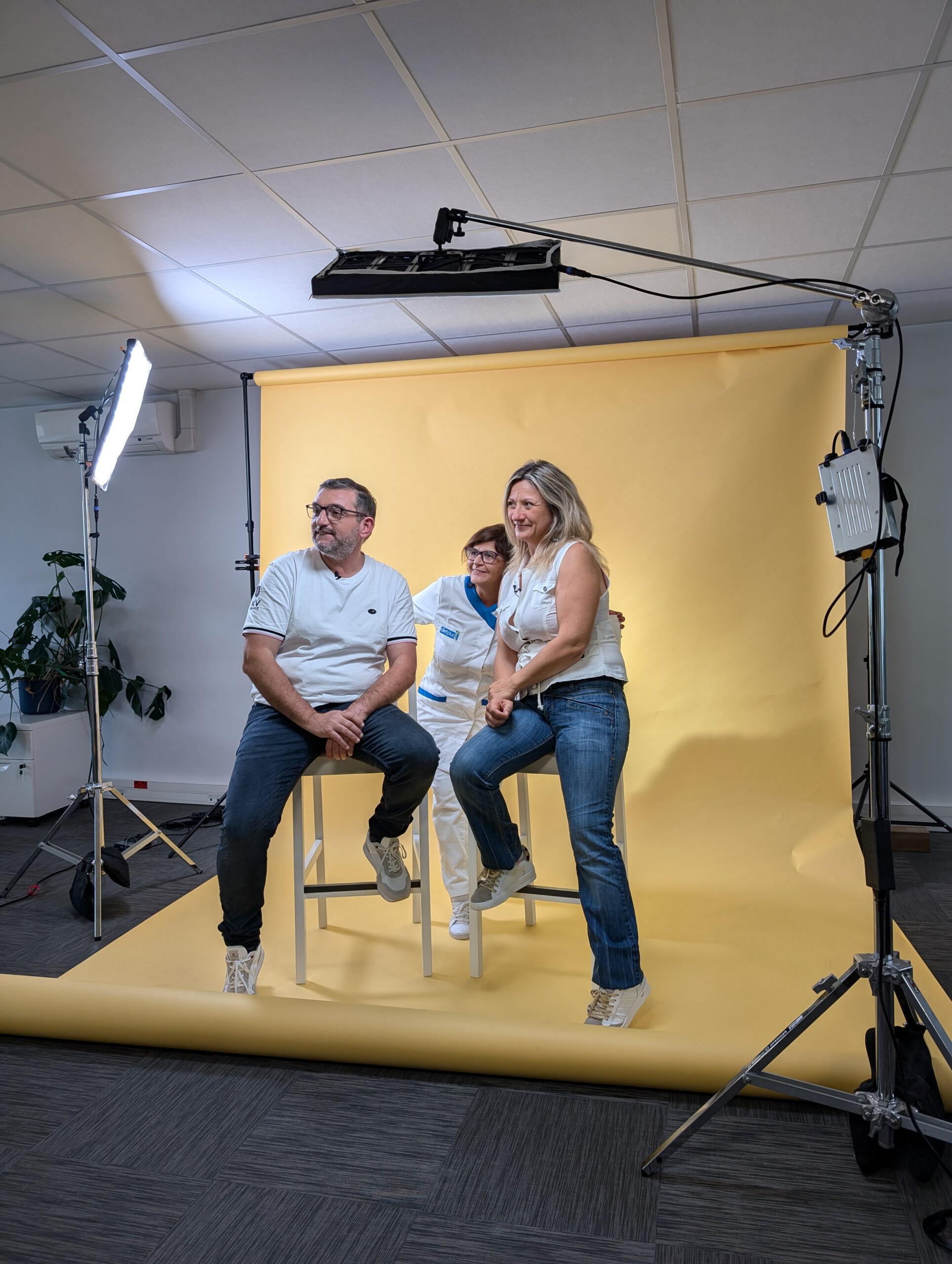 Mickaël et Séverine, ambassadeurs dietplus 2025 et Maryline, leur coach de Muret.