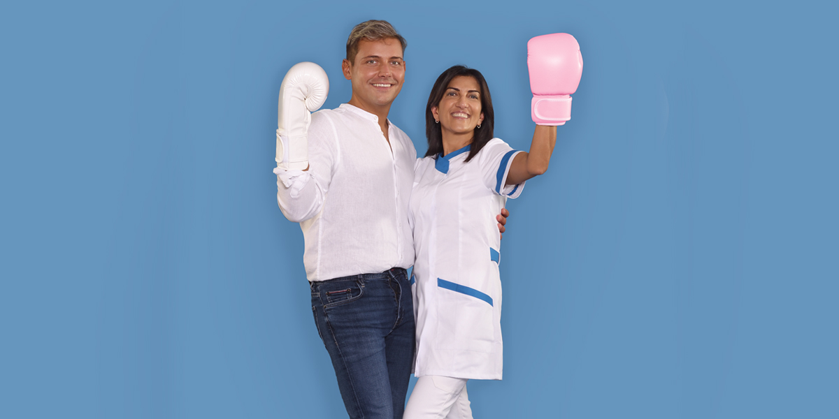 Maxime et Leila, ambassadeur dietplus et sa coach